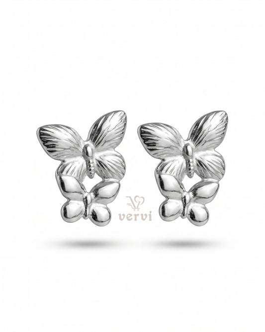 Butterfly Metal Earrings