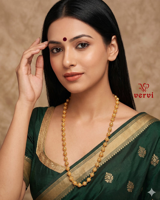 Heritage Bead Gold Chain