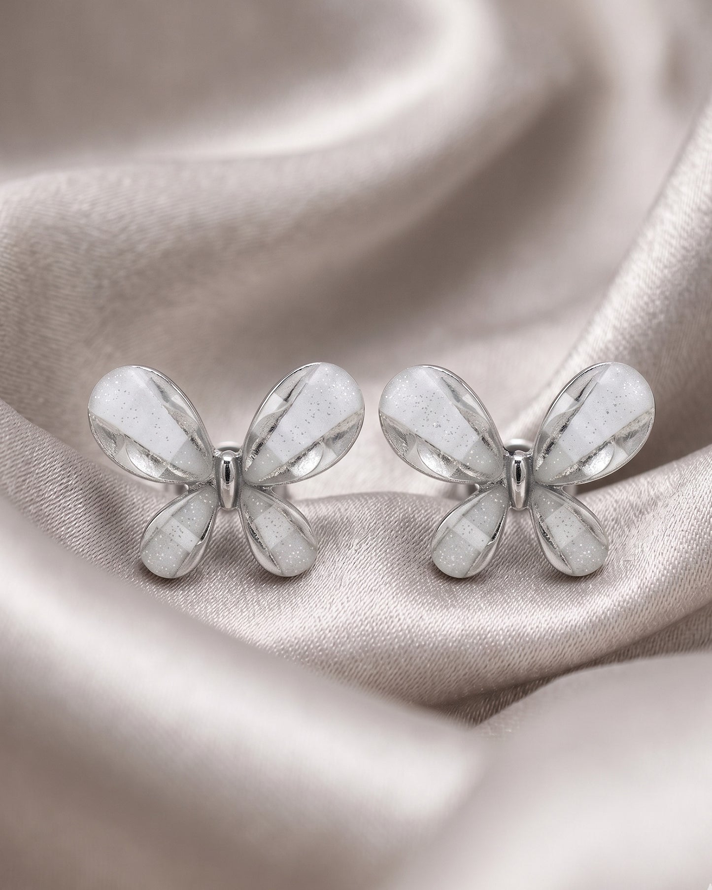 Butterfly Glossy Earring