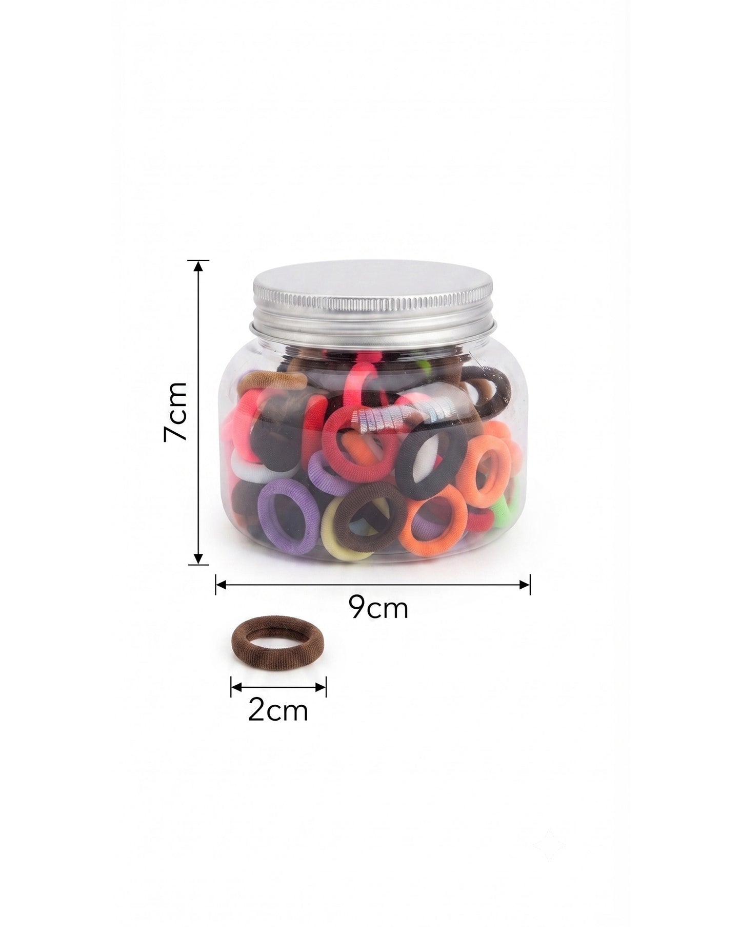 Soft Stretch Ponytail Hair Bands Combo – Color
