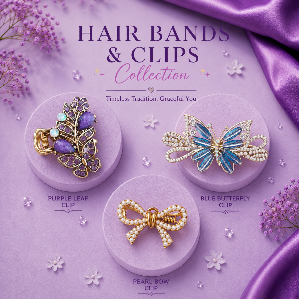 Hair Bands & Clips