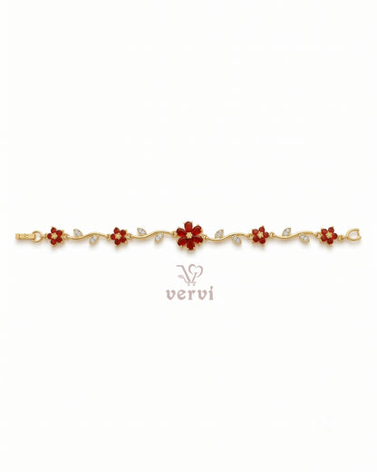 Floral Petal Glow Bracelet