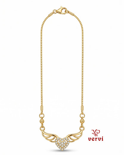 Angel Heart Pendant Chain