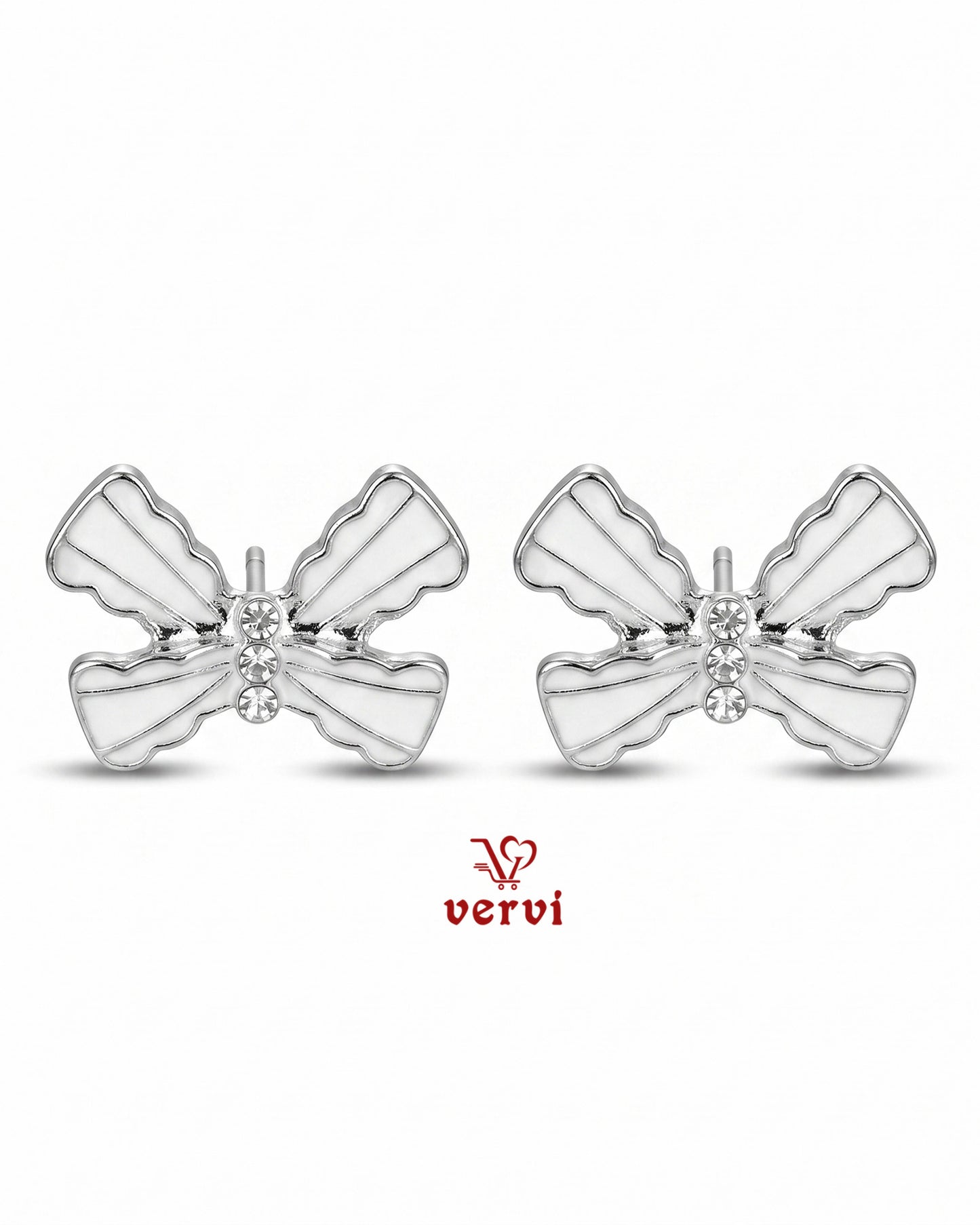 Ribbon Bow Stud
