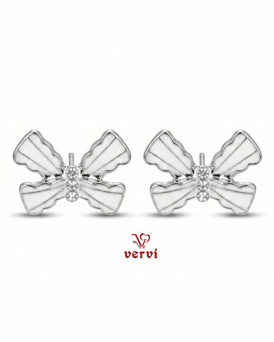 Ribbon Bow Stud