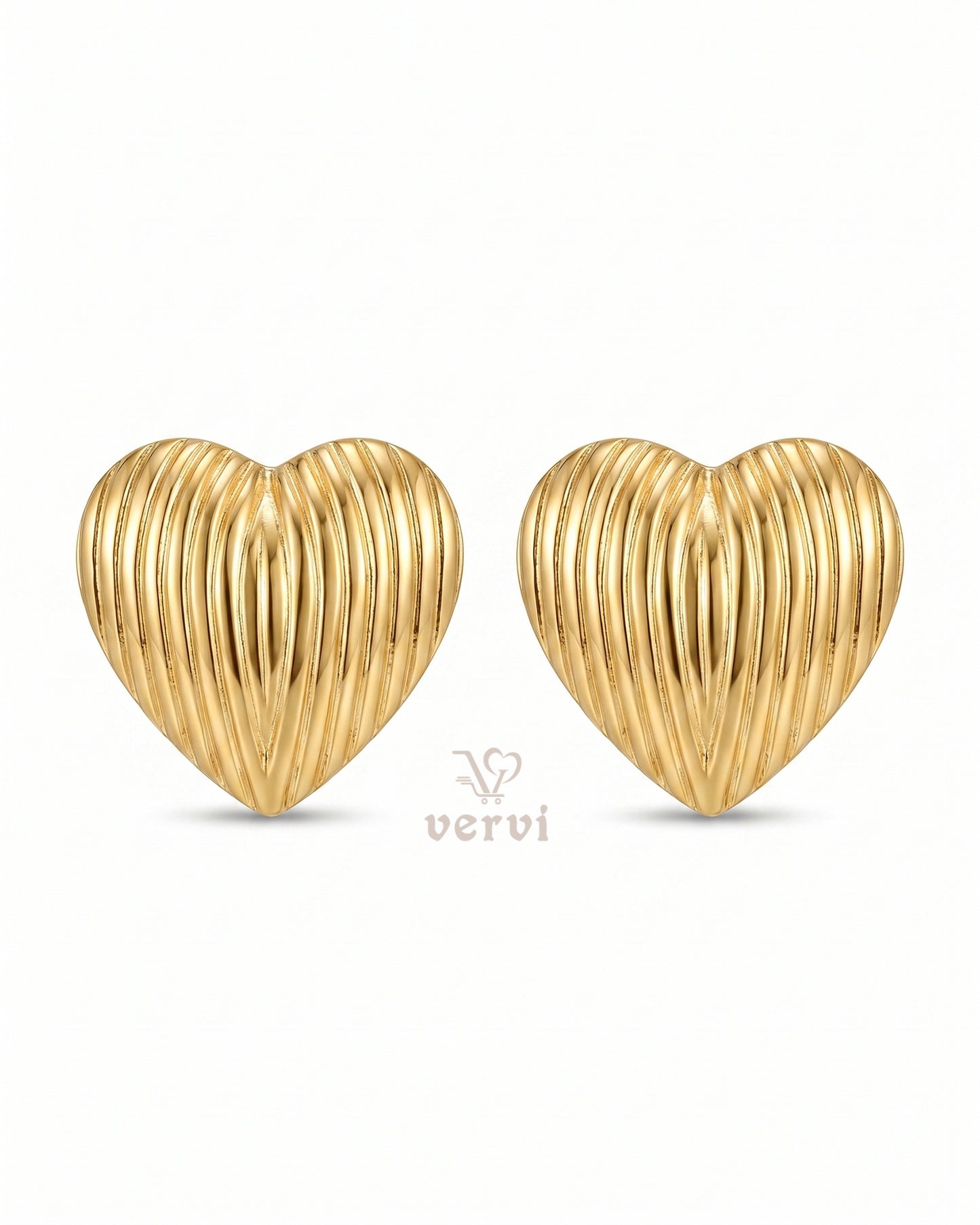 Sweetheart Gold Studs