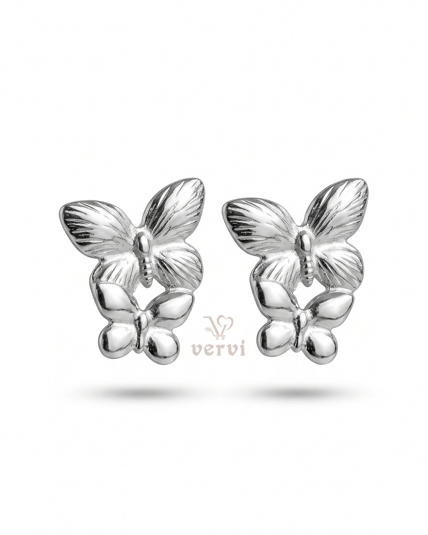 Butterfly Metal Earrings