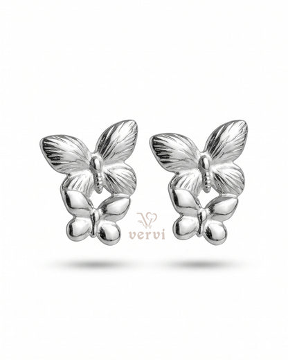 Butterfly Metal Earrings
