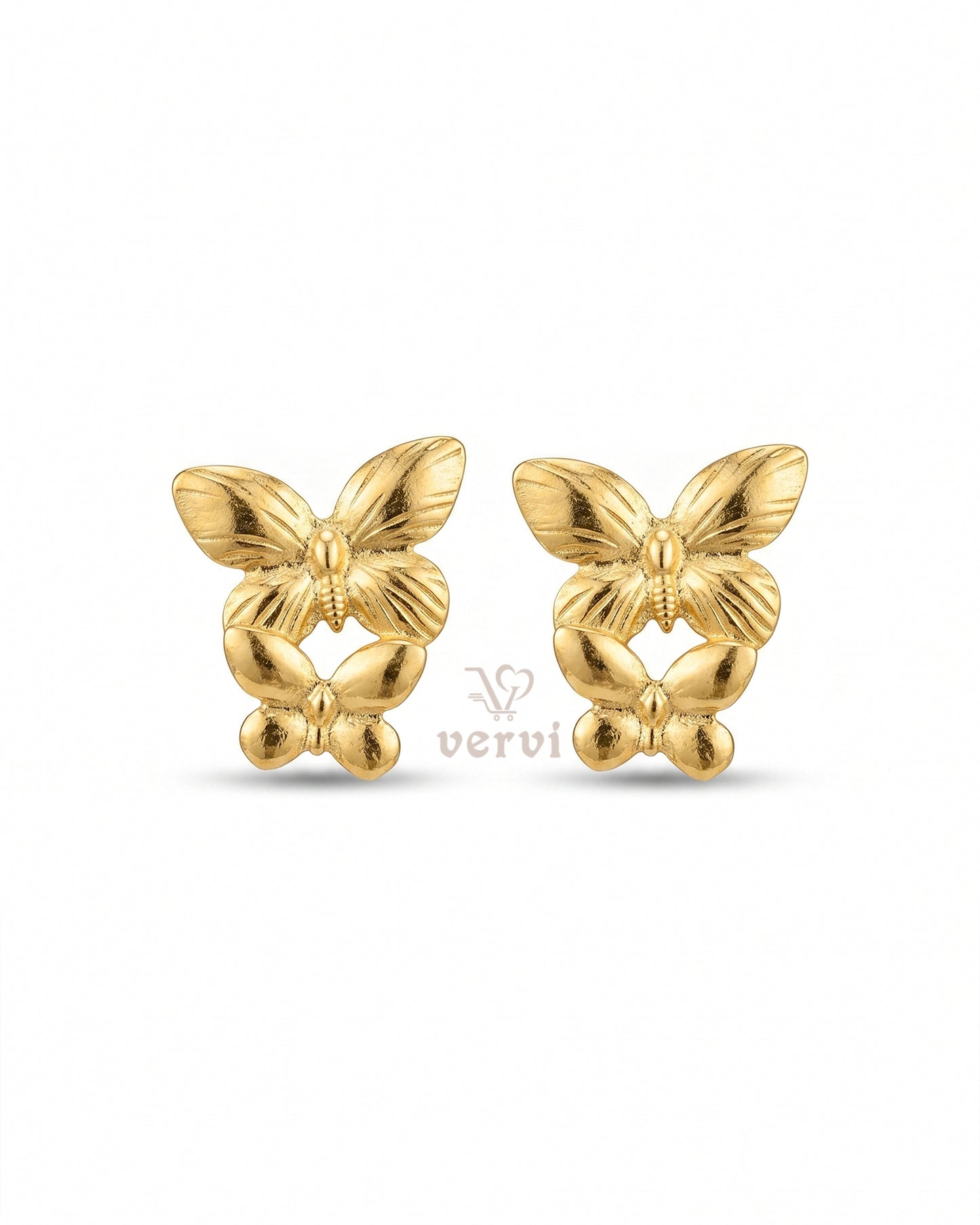 Butterfly Metal Earrings