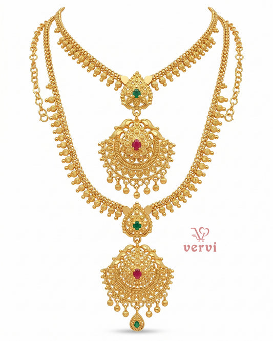 Loyal Temple Bridal Necklace Set