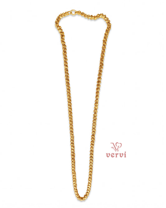 Bold Twist Gold Chain