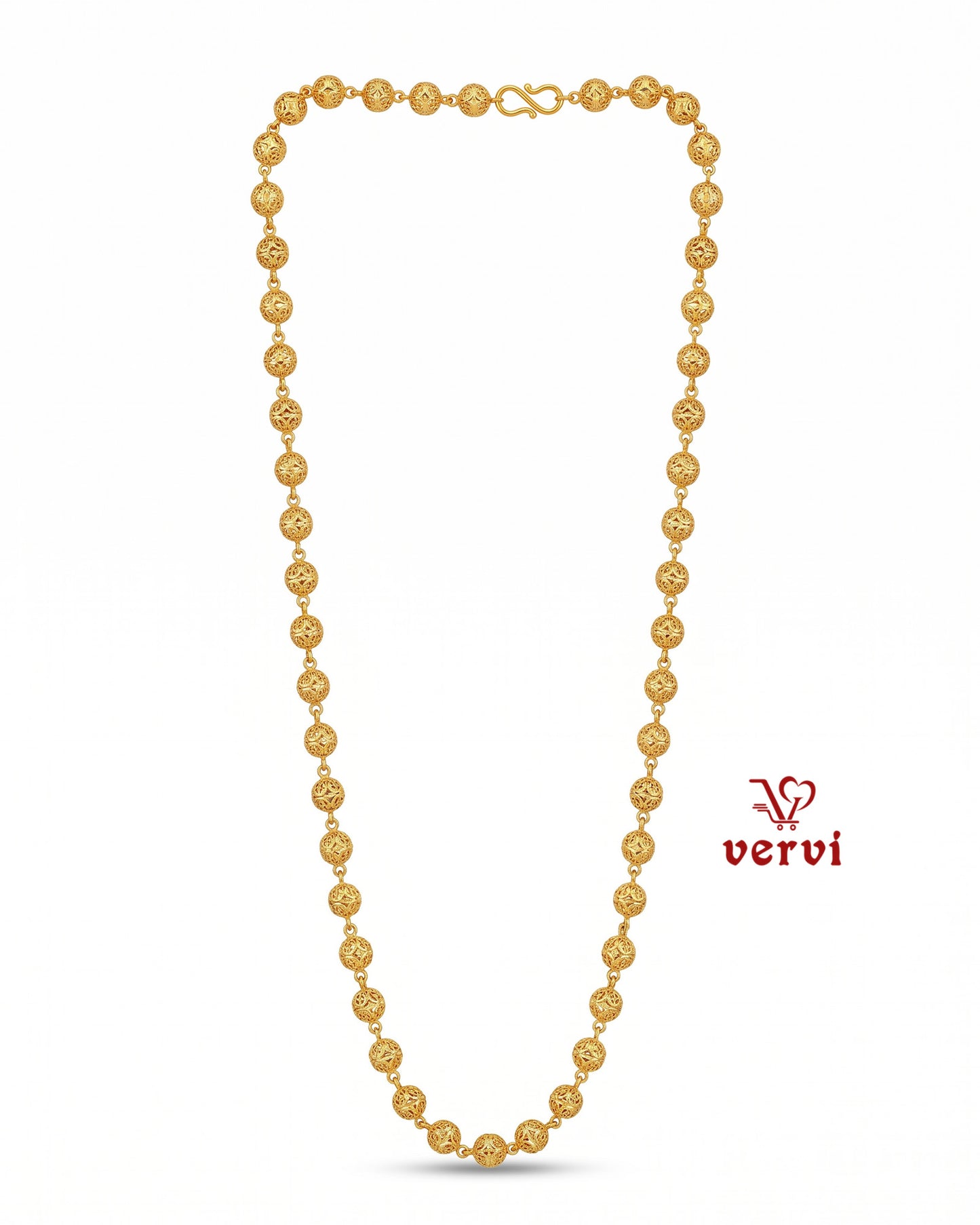 Heritage Bead Gold Chain