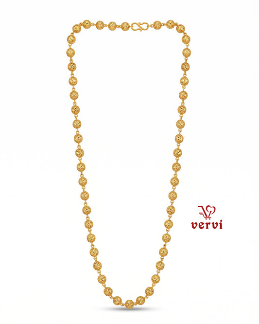 Heritage Bead Gold Chain