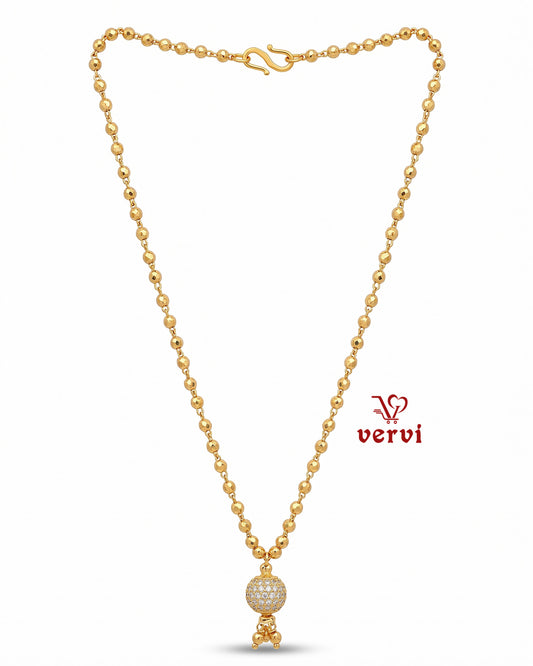 Crystal Ball Drop Chain