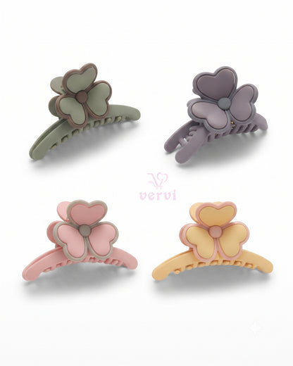 Butterfly Petal Hair Claw Clip Set 1 (Pack of 4)