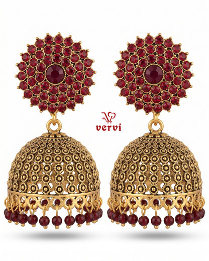 Traditional Disc Jhumka