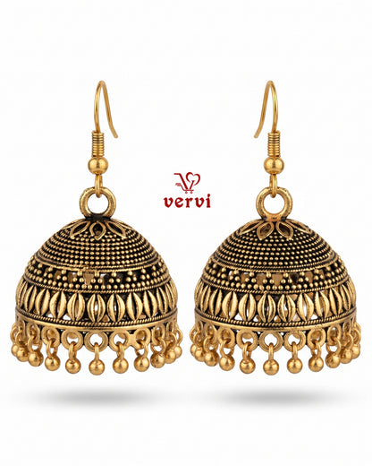 Classic Ethnic Plain Jhumka