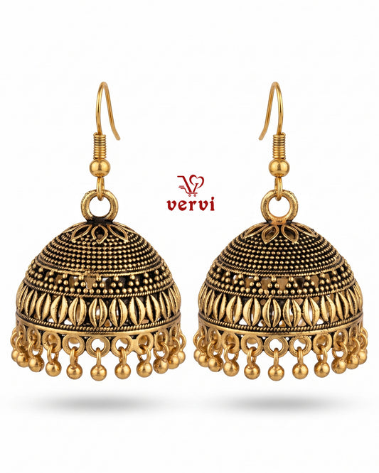 Classic Ethnic Plain Jhumka