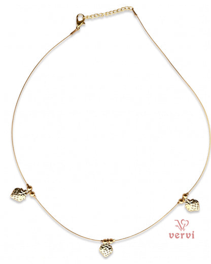 Antique Strawberry Invisible Necklace