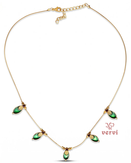 Antique Stone Invisible Necklace