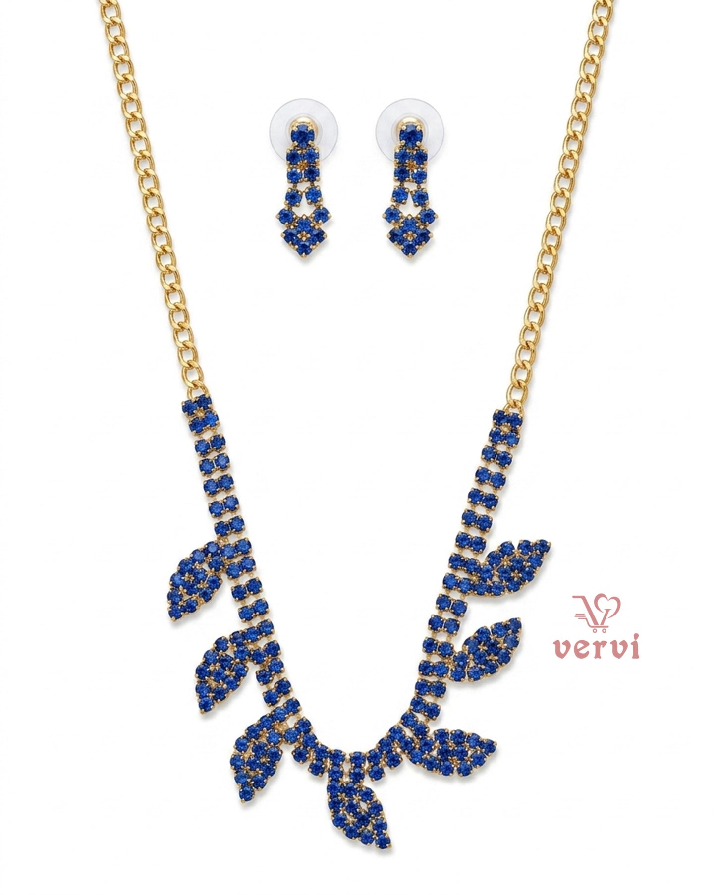 Small Stone Necklace Set