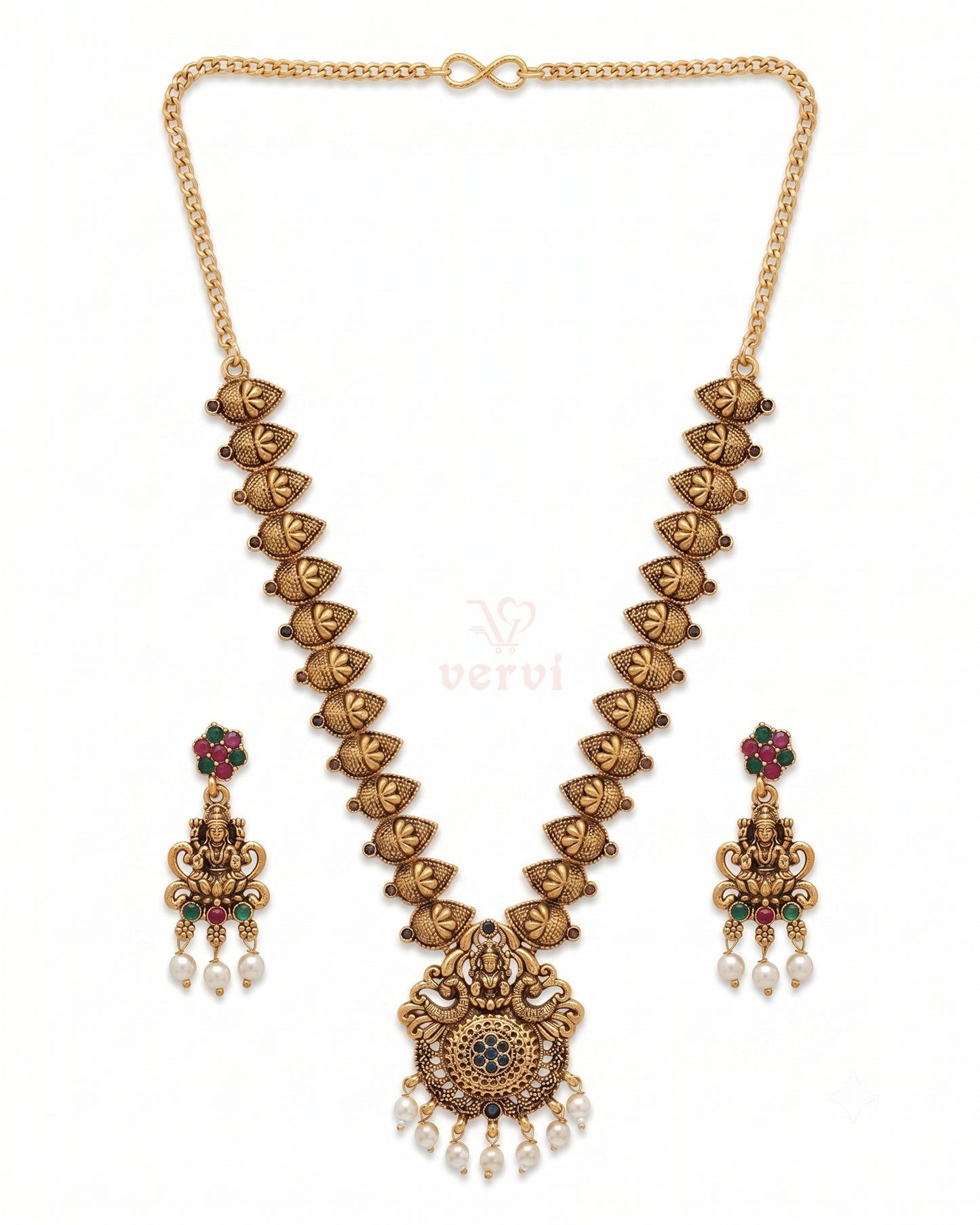 Lakshmi Mango Mala Temple Set