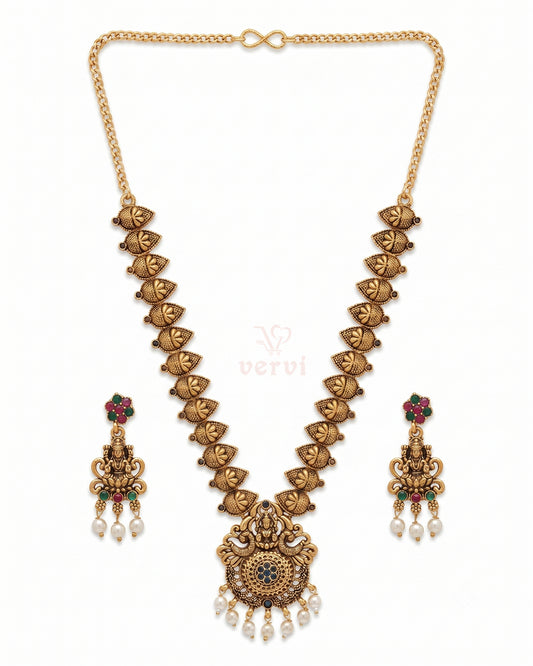 Lakshmi Mango Mala Temple Set
