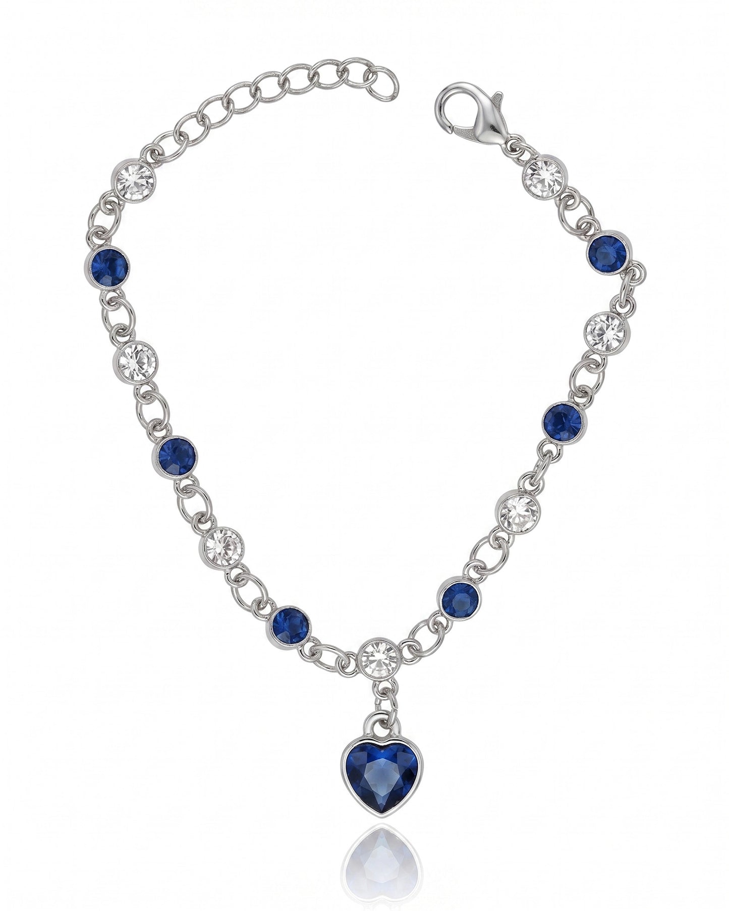 Korean-Heart Stones Bracelet