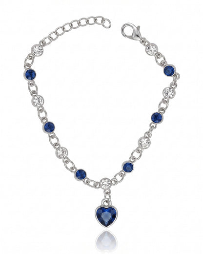 Korean-Heart Stones Bracelet
