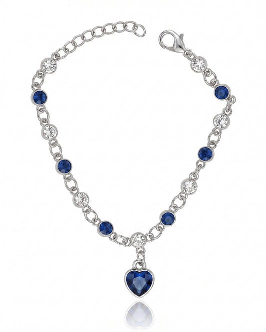 Korean-Heart Stones Bracelet