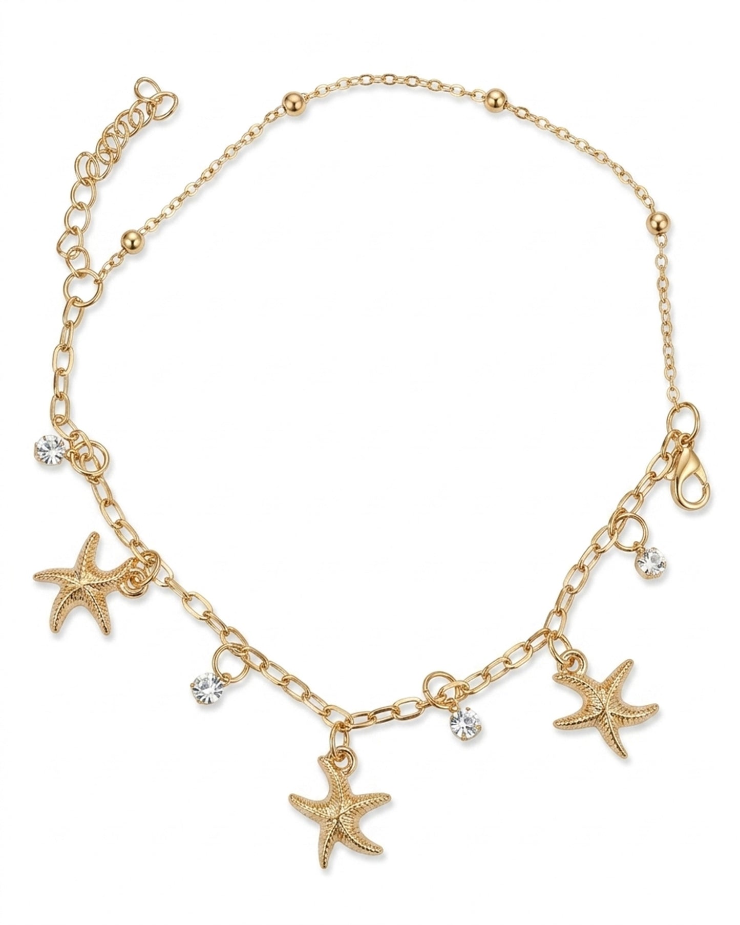 Gold Color Star Bracelet