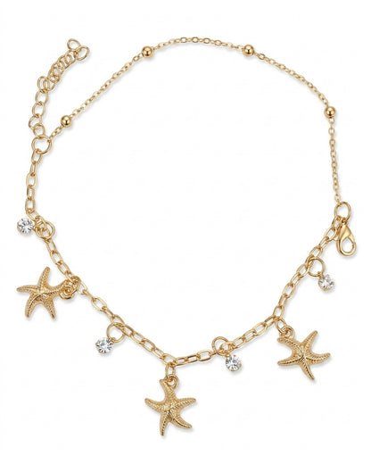 Gold Color Star Bracelet