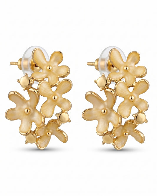 Elegant Floral blossoms Studs