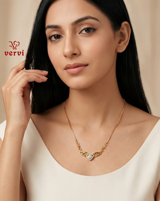 Angel Heart Pendant Chain
