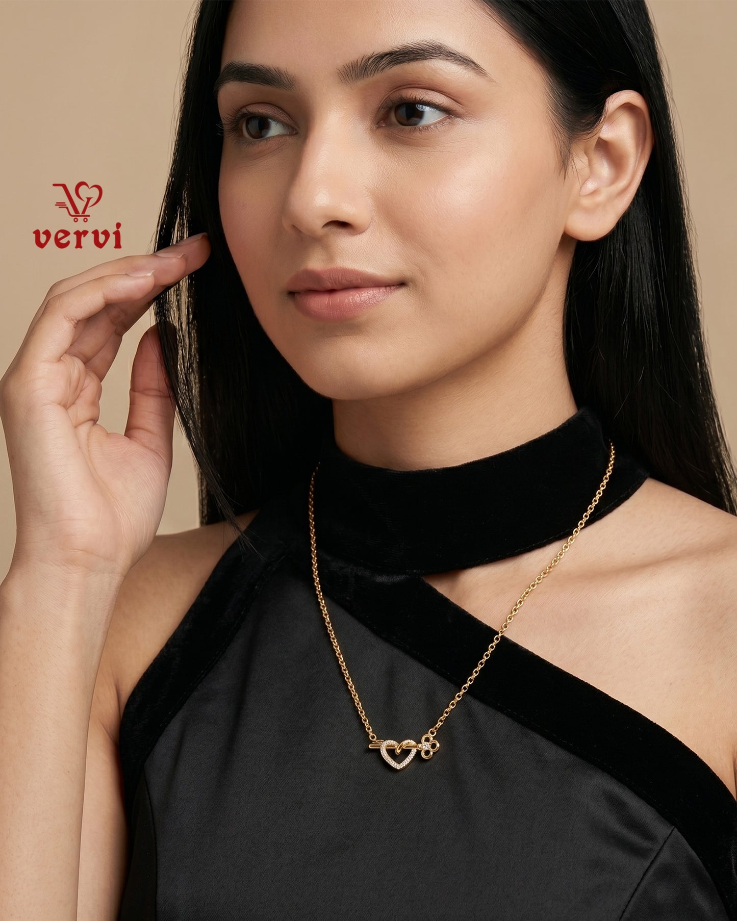 Love Unlock Pendant Chain
