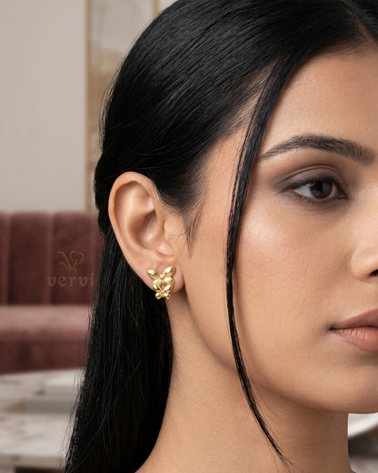 Butterfly Metal Earrings