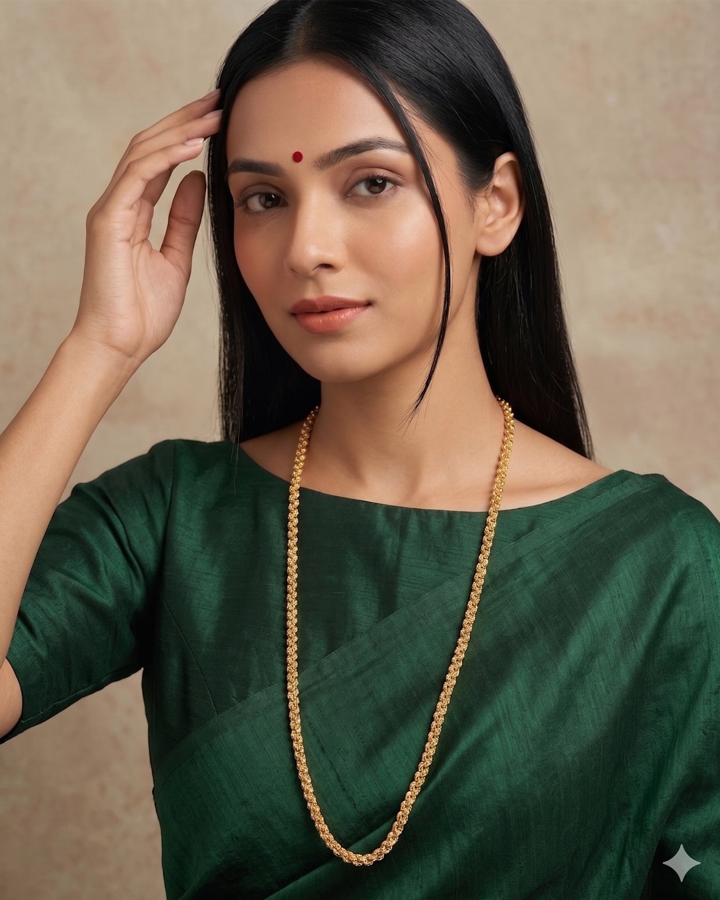 Bold Twist Gold Chain