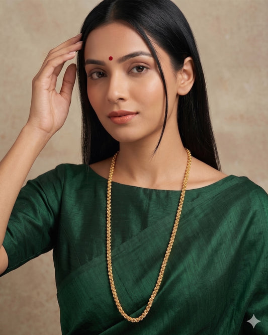 Bold Twist Gold Chain