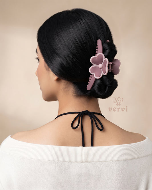Butterfly Petal Hair Claw Clip Set 3 (Pack of 4)