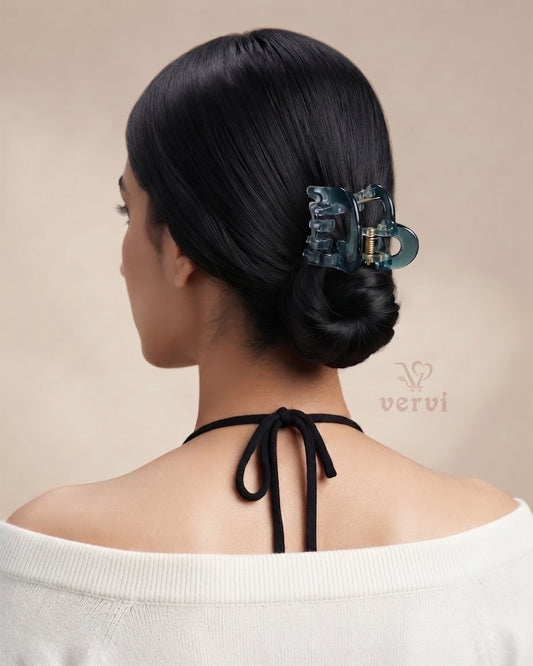 Gradient Heart Hair Claw Clip Set 2 (Pack of 3)