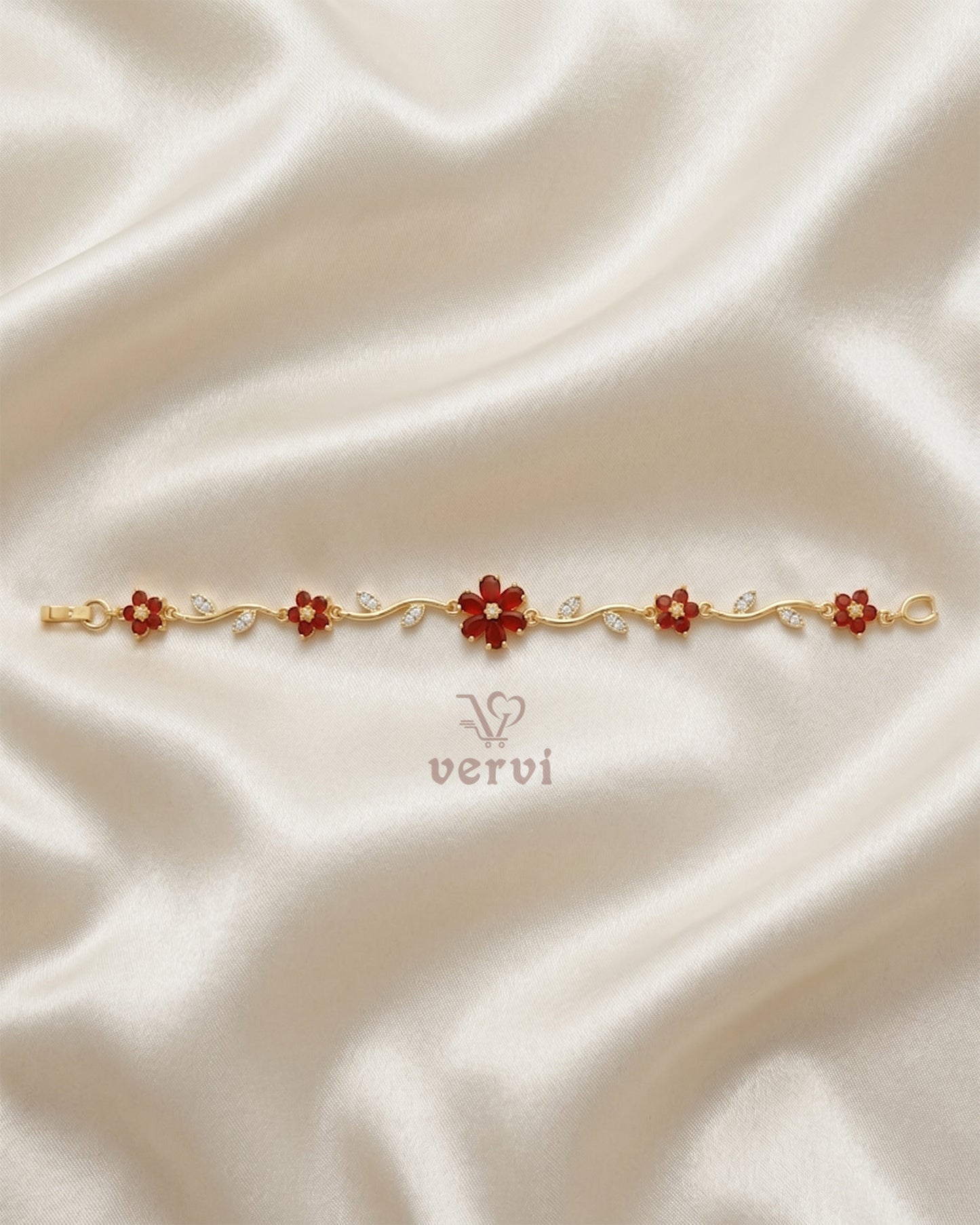 Floral Petal Glow Bracelet