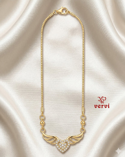 Angel Heart Pendant Chain