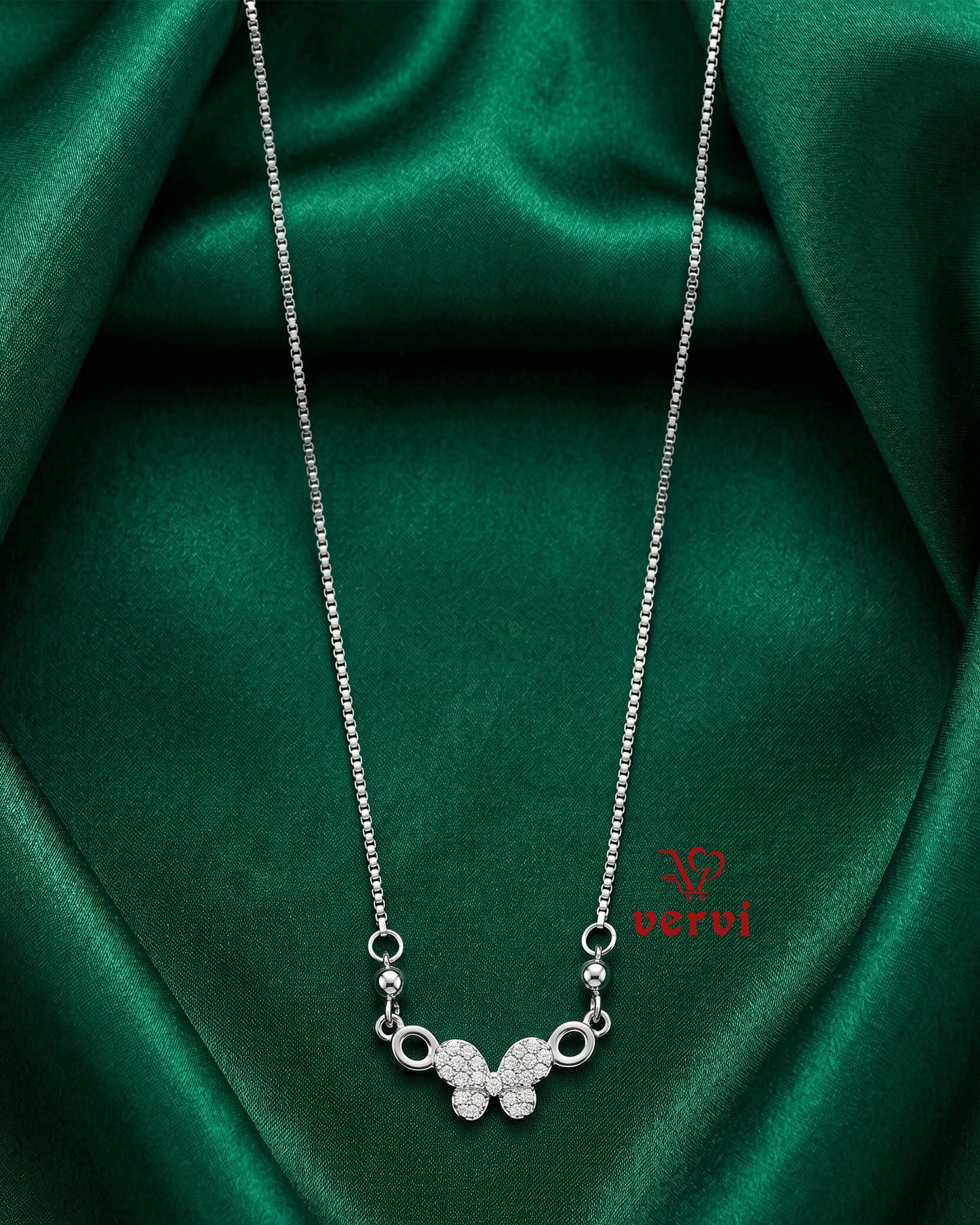 Butterfly Glow Pendant Chain