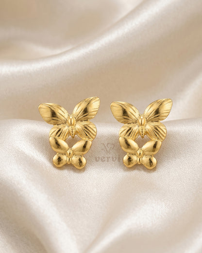 Butterfly Metal Earrings