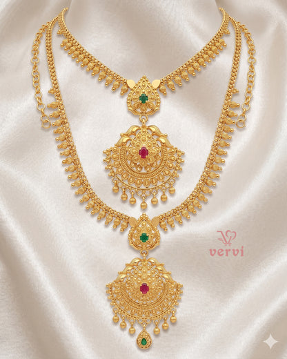 Loyal Temple Bridal Necklace Set