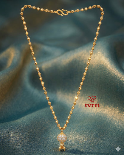 Crystal Ball Drop Chain