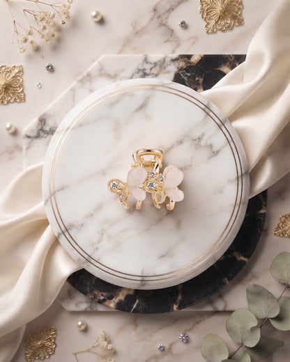 Korean Crystal Butterfly Hair Clip