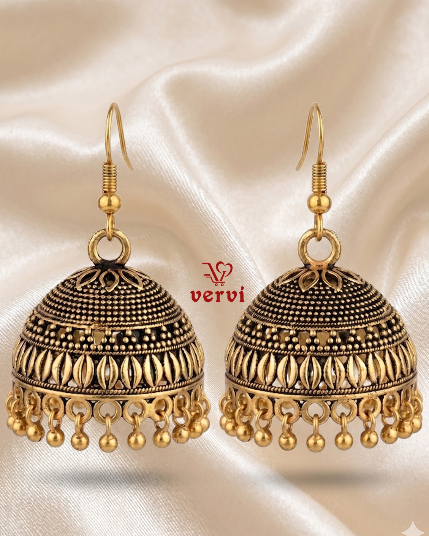 Classic Ethnic Plain Jhumka