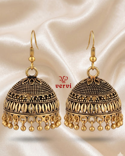 Classic Ethnic Plain Jhumka