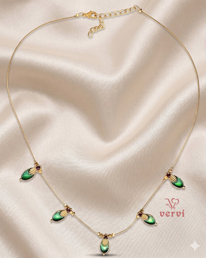 Antique Stone Invisible Necklace